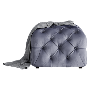 Square pouf Pitted-Design