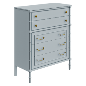 Faux Bamboo dresser