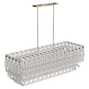 Chandelier Le-parc-clear by Wired Custom Lighting