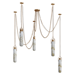 Люстра Flint Alabaster