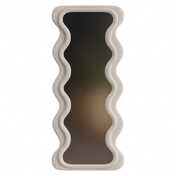Волнистое молочное зеркало