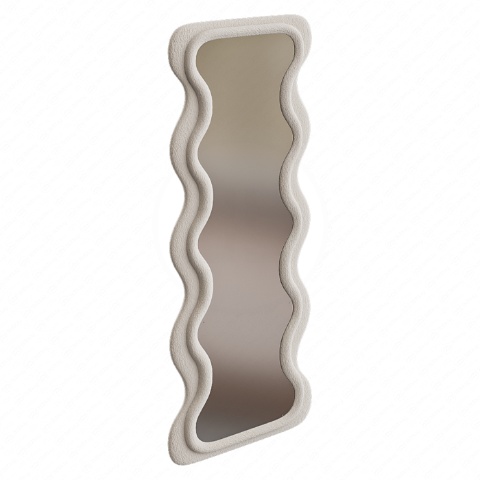 Волнистое молочное зеркало