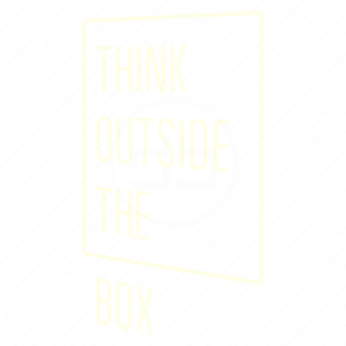 Световой модуль неоновый Think outside the box