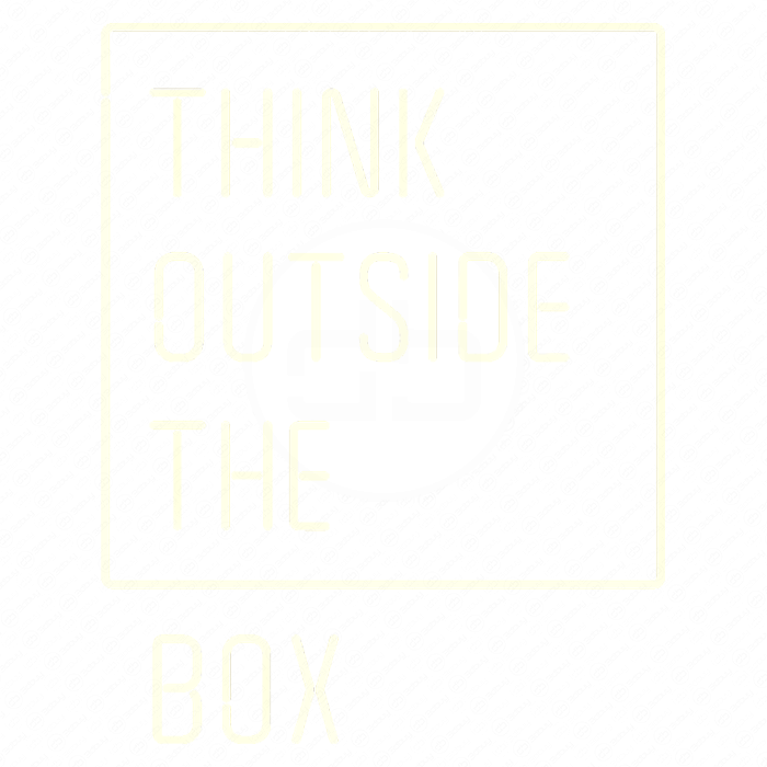 Световой модуль неоновый Think outside the box