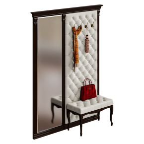 Coat rack with a bench from Blago Furniture