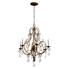 Chandelier Feiss Chateau Qn Chateau6