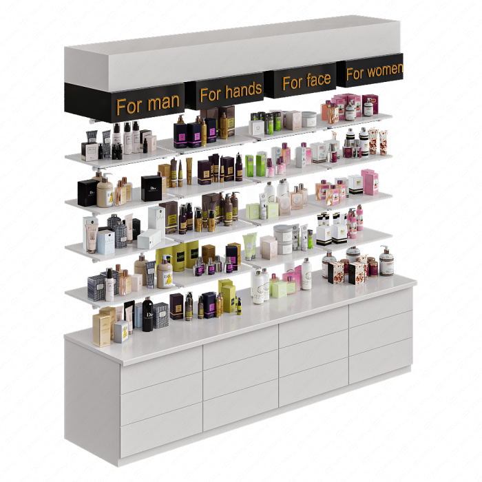 Аптечная витрина с косметикой Аптечная витрина с косметикой