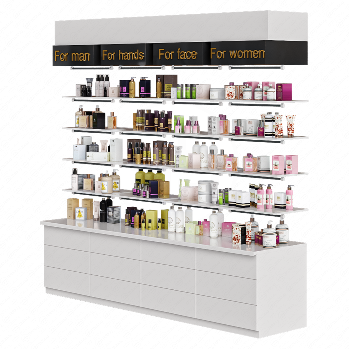Аптечная витрина с косметикой Аптечная витрина с косметикой