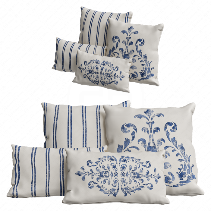 Набор подушек Floral Scroll от Restoration Hardware