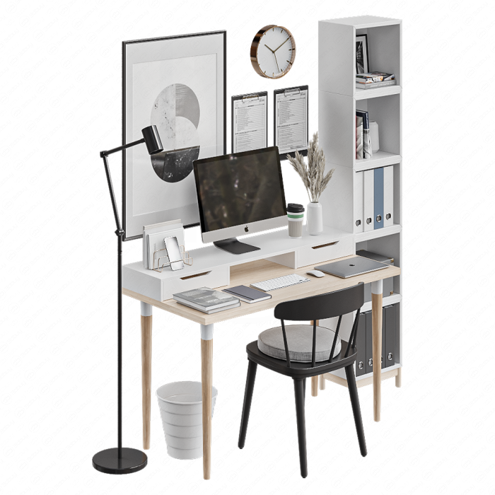 Оформление рабочей зоны от IKEA