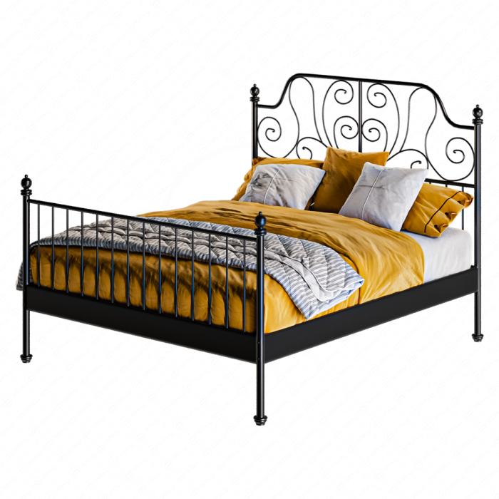 Кровать металлическая Leirvik от Ikea