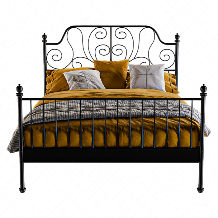 Кровать металлическая Leirvik от Ikea