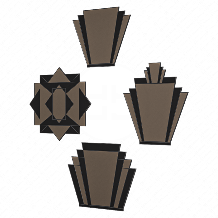 Зеркала в стиле Art Deco