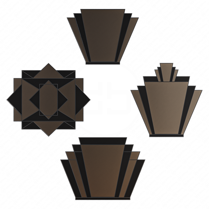 Зеркала в стиле Art Deco