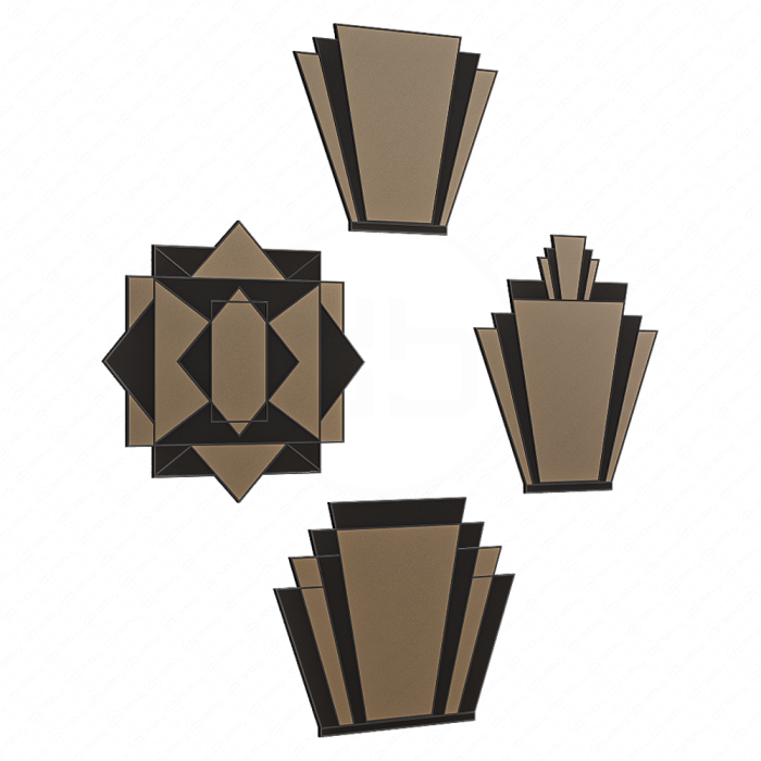 Зеркала в стиле Art Deco