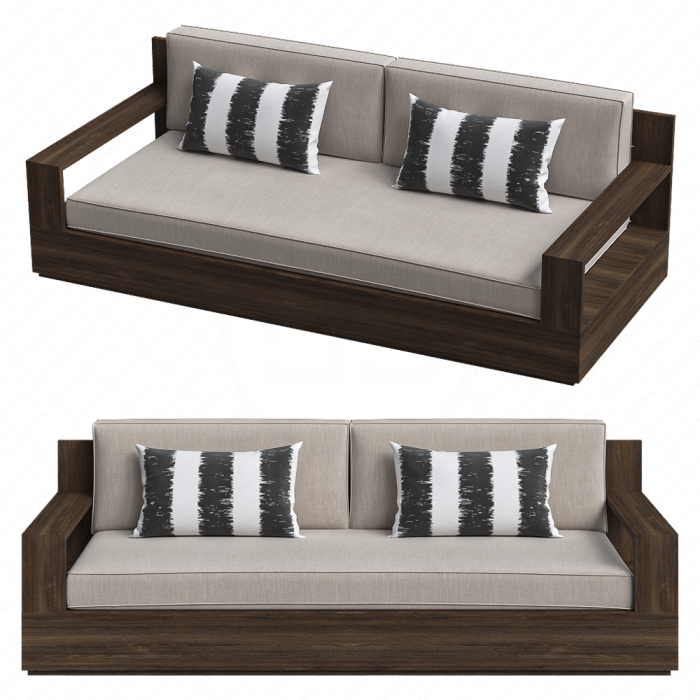 Диван для улицы Marbella Teak от RH