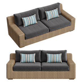 Cayman woven sofa