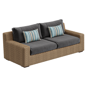 Cayman woven sofa