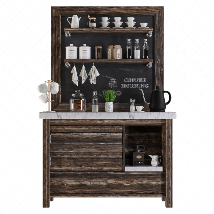 Тумба и полки Coffee Bar