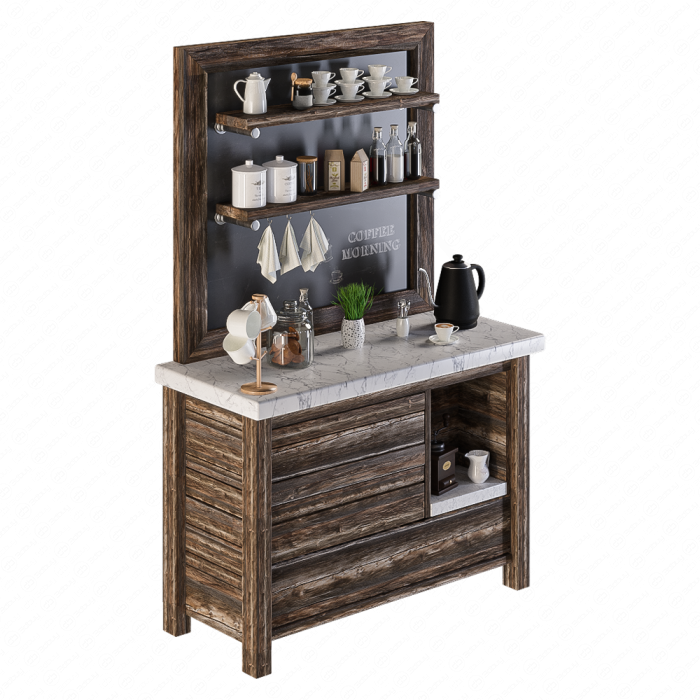 Тумба и полки Coffee Bar