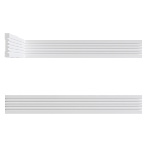 Mouldings and baseboards from Evroplast