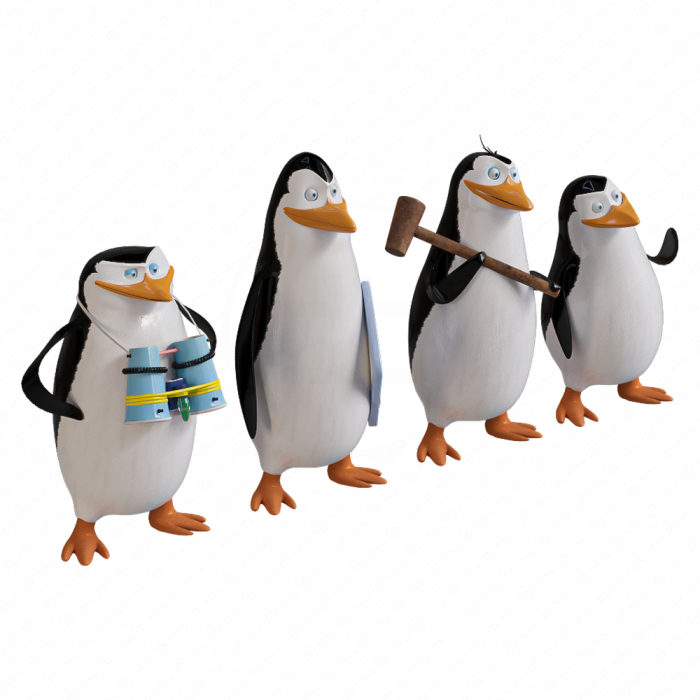 Пингвины Мадагаскар игрушки