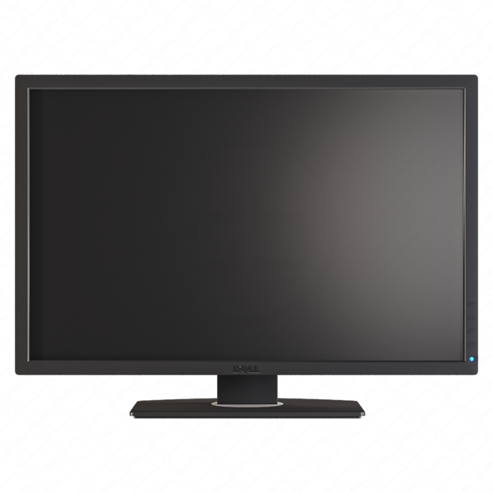 Черный монитор Dell