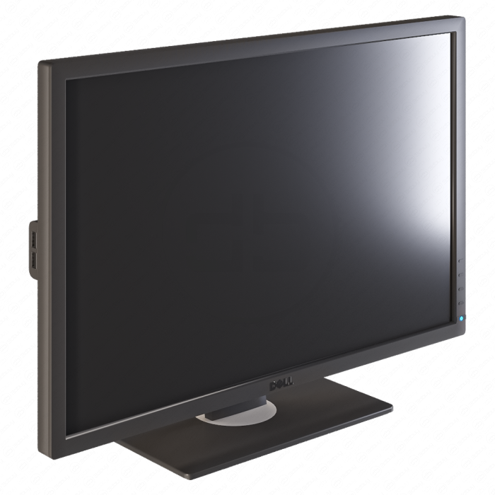 Черный монитор Dell
