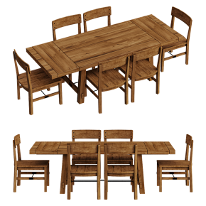 Dining set Benchwright Extending