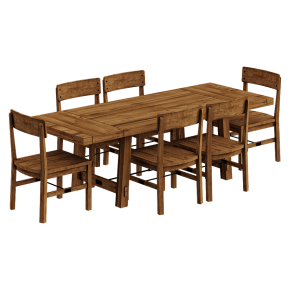 Dining set Benchwright Extending
