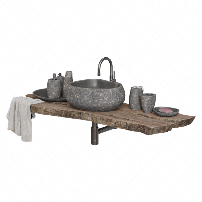 Каменный умывальник