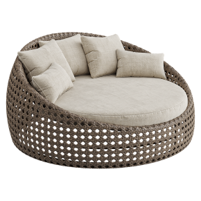 Кресло-лежак из ротанга St Martin Daybed