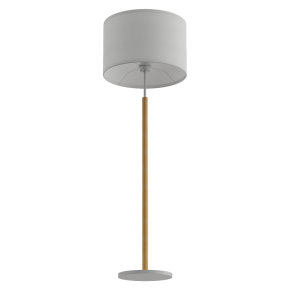 Floor lamp TK Lighting 5216 Deva White