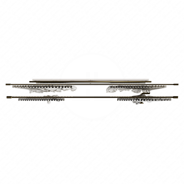 Шторы в пол с подхватам и римская светлые