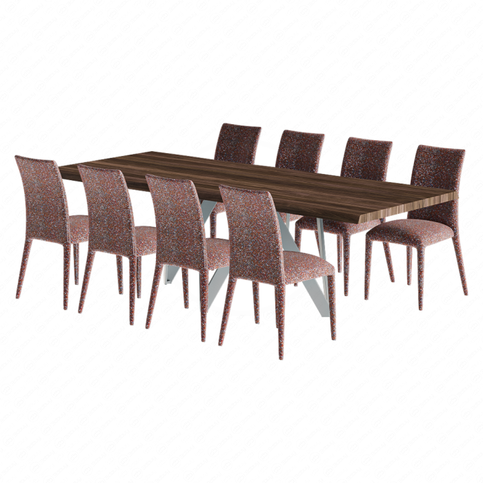 Стол и стул от Calligaris