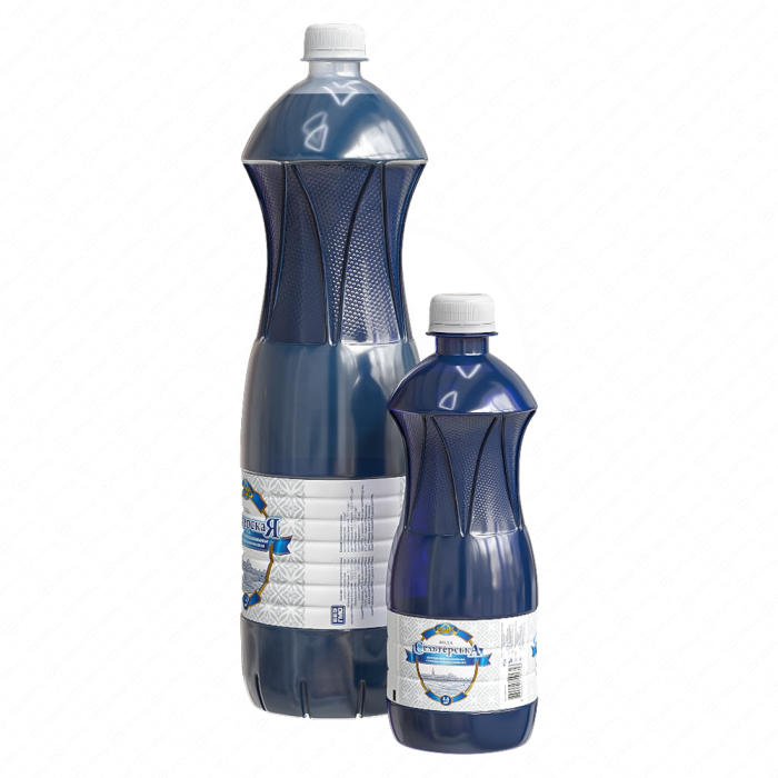 Миниральная вода в пластиковых бутылках
