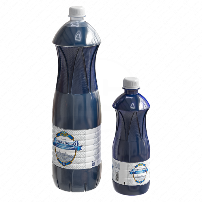 Миниральная вода в пластиковых бутылках