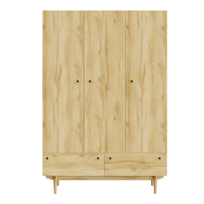 Orland three-door wardrobe for clothes