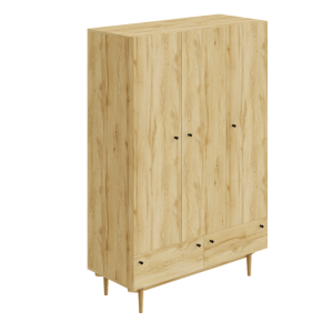 Orland three-door wardrobe for clothes