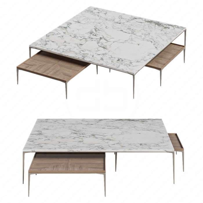 Стол журнальный Marble Palladio от Rimadesio
