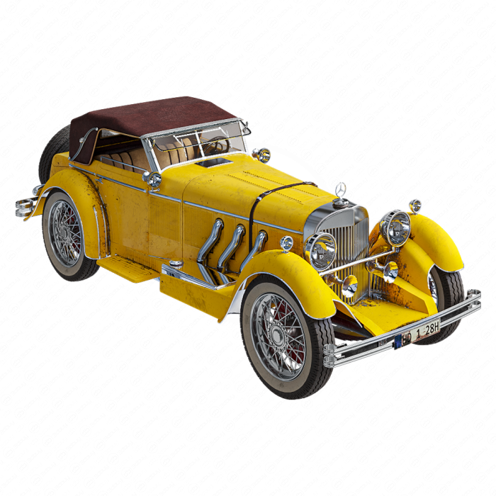 Автомобиль Mercedes 1928