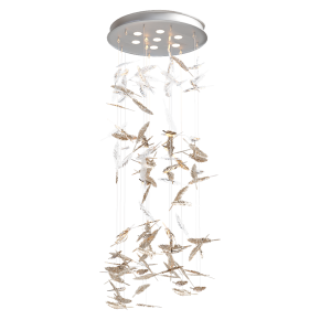 Wired Custom Lighting plumes-crystal