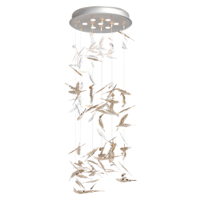 Wired Custom Lighting plumes-crystal
