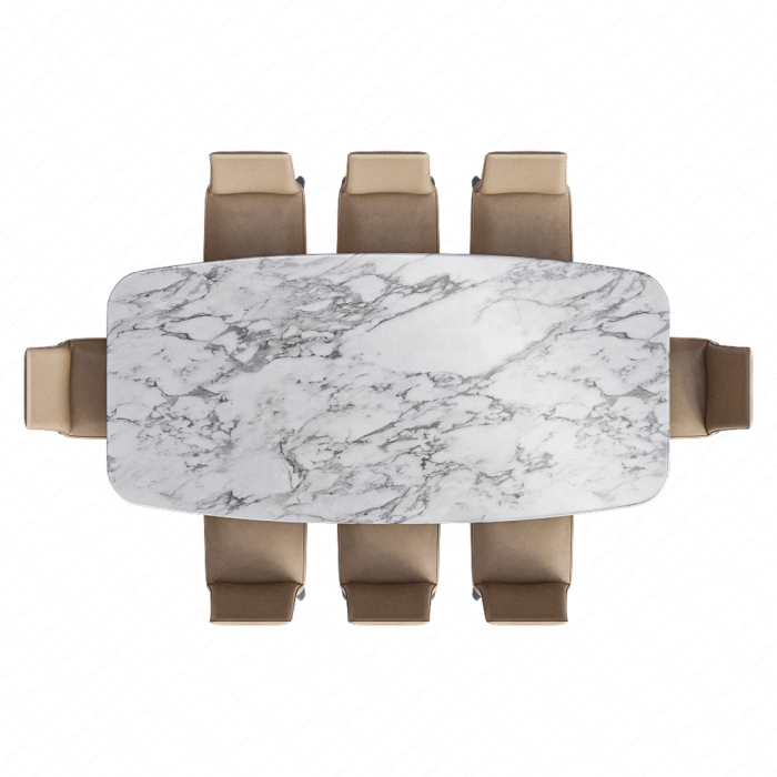Стол Cartesio и стулья от Calligaris
