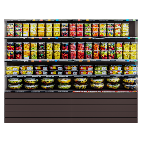 Холодильный шкаф Market Fridge с фруктами