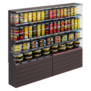 Холодильный шкаф Market Fridge с фруктами