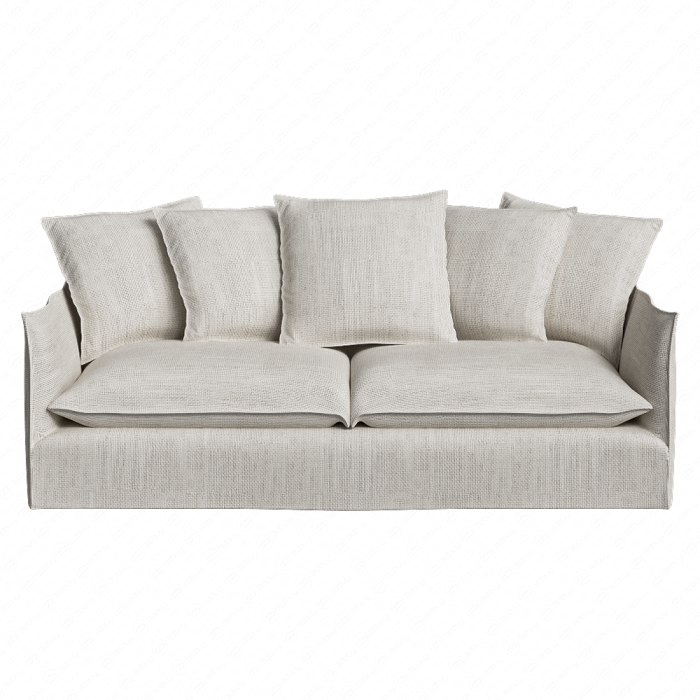 Диван Oasis Crate&Barrel серый