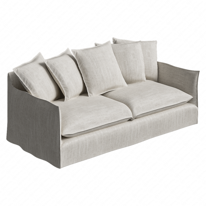 Диван Oasis Crate&Barrel серый