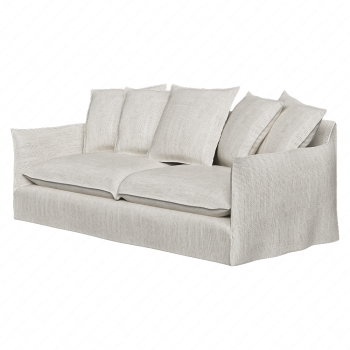 Диван Oasis Crate&Barrel серый
