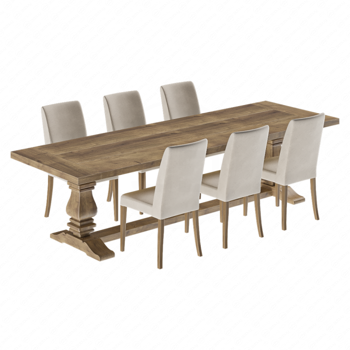 Стол деревянный  и стул